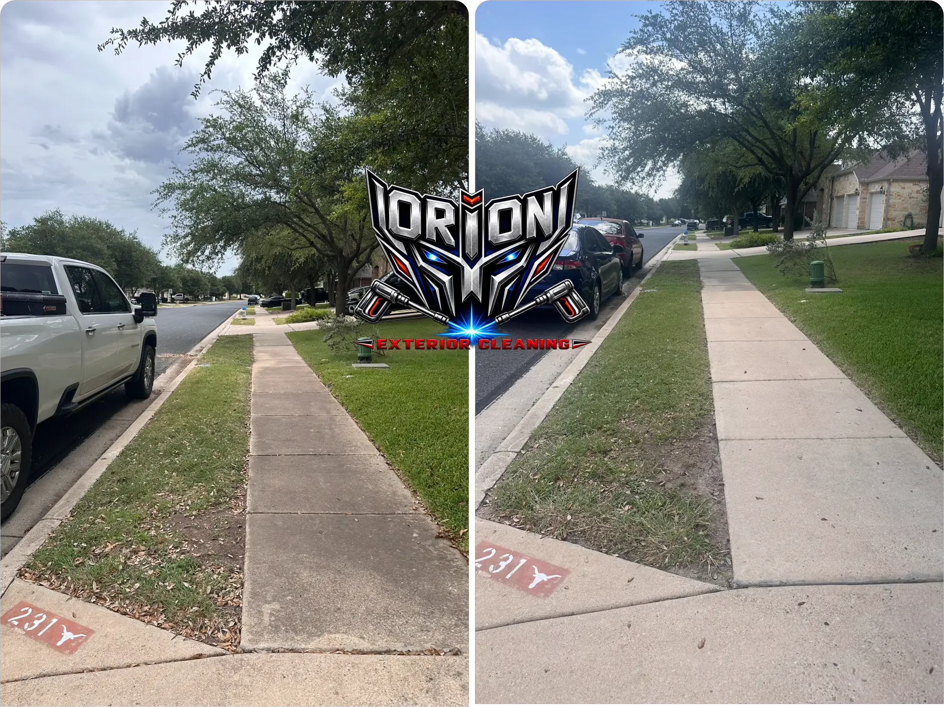 Sidewalk Cleaning